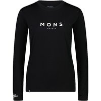 MONS ROYALE Damen Funktionsshirt Yotei Classics schwarz | L von Mons Royale