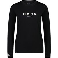 MONS ROYALE Damen Funktionsshirt Yotei Classics schwarz | L MONS ROYALE Damen Funktionsshirt Yotei Classics schwarz | L von Mons Royale