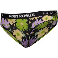 MONS ROYALE Damen Slip Folo Floral olive | M MONS ROYALE Damen Slip Folo Floral olive | M von Mons Royale