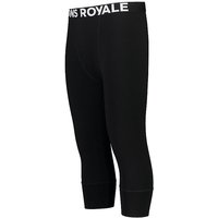 MONS ROYALE Herren 3/4 Legging Cascade Merino Flex 200 schwarz | L von Mons Royale