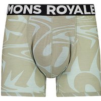 MONS ROYALE Herren Boxershort Hold'em hellgrau | L von Mons Royale