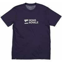 MONS ROYALE Herren Funktionsshirt Icon grau | L von Mons Royale