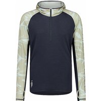 MONS ROYALE Herren Funktionsshirt Temple Tech Hoodie grau | L von Mons Royale