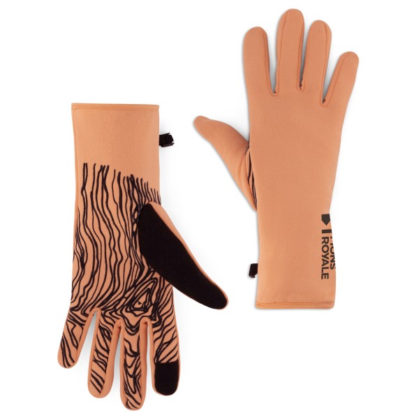 Mons Royale - Amp Wool Fleece Glove - Handschuhe Gr L rosa von Mons Royale