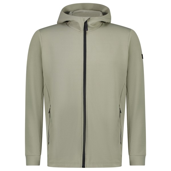 Mons Royale - Arcadia Merino Fleece Hoody - Fleecepullover Gr XXL oliv/grau von Mons Royale