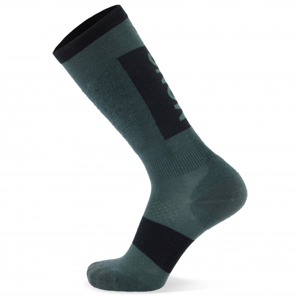 Mons Royale - Atlas Merino Snow Sock - Skisocken Gr XL - EU: 45-47 blau von Mons Royale