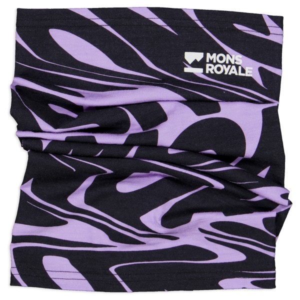 Mons Royale - Daily Dose Merino Flex 200 Neckwarmer Gr One Size schwarz von Mons Royale