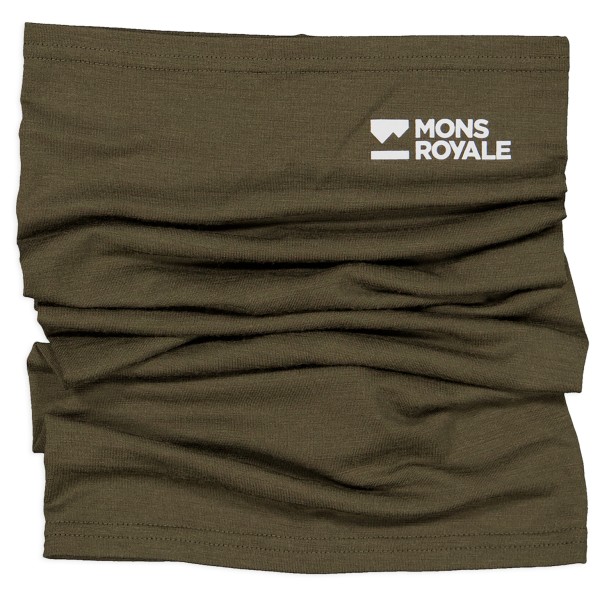 Mons Royale - Daily Dose Merino Flex 200 Neckwarmer Gr One Size braun von Mons Royale