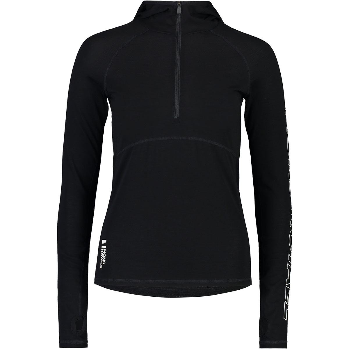 Mons Royale Damen Bella Tech Hood Longsleeve Mons Royale Damen Bella Tech Hood Longsleeve von Mons Royale