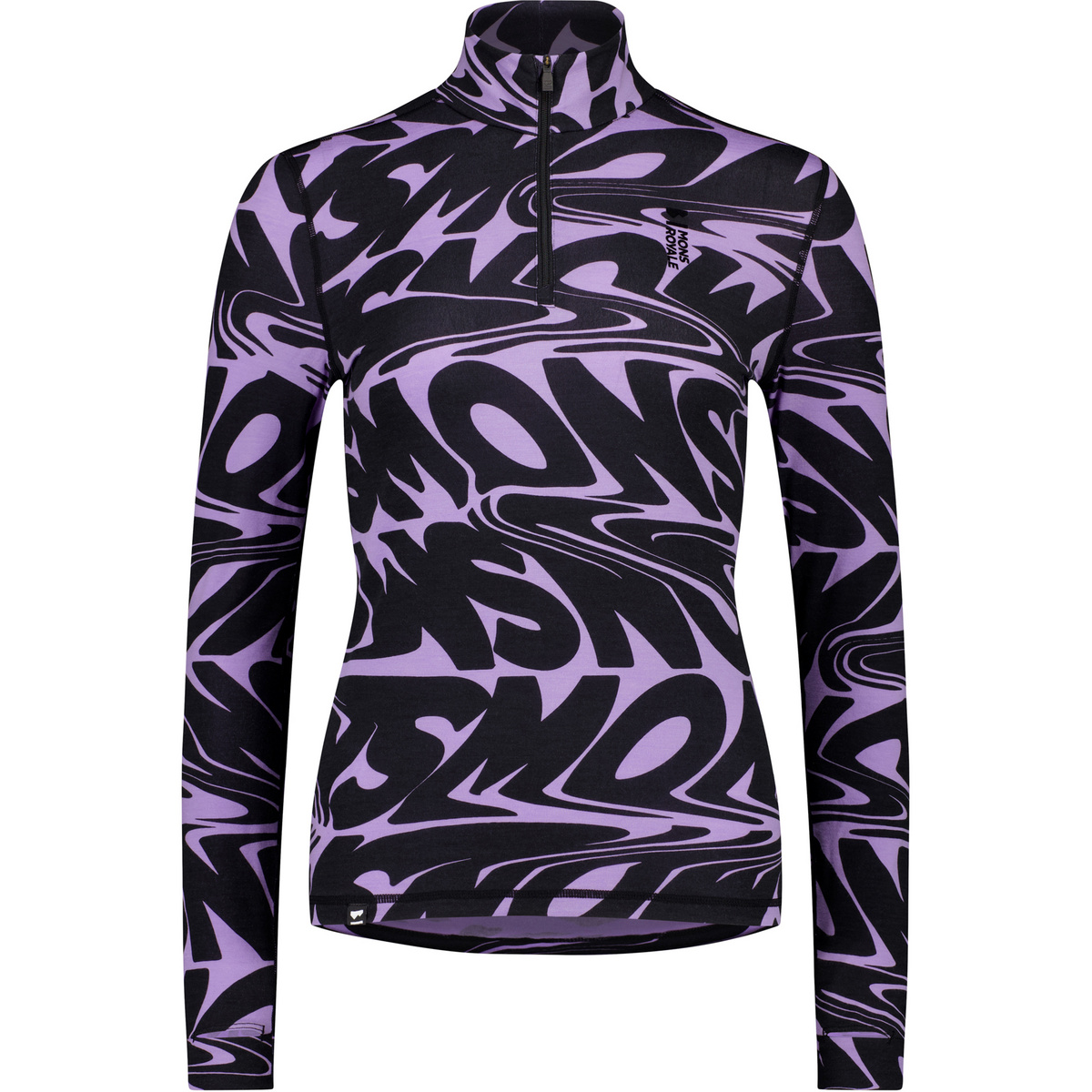 Mons Royale Damen Cascade Flex 200 1/4 Zip Longsleeve Mons Royale Damen Cascade Flex 200 1/4 Zip Longsleeve von Mons Royale