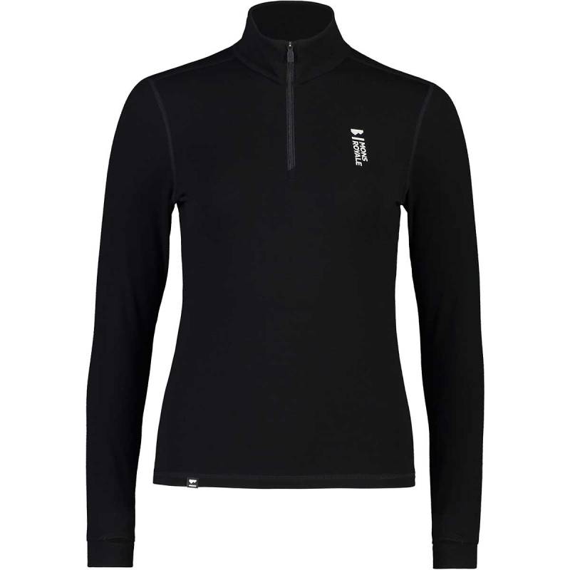 Mons Royale Damen Cascade Flex 200 1/4 Zip Longsleeve von Mons Royale