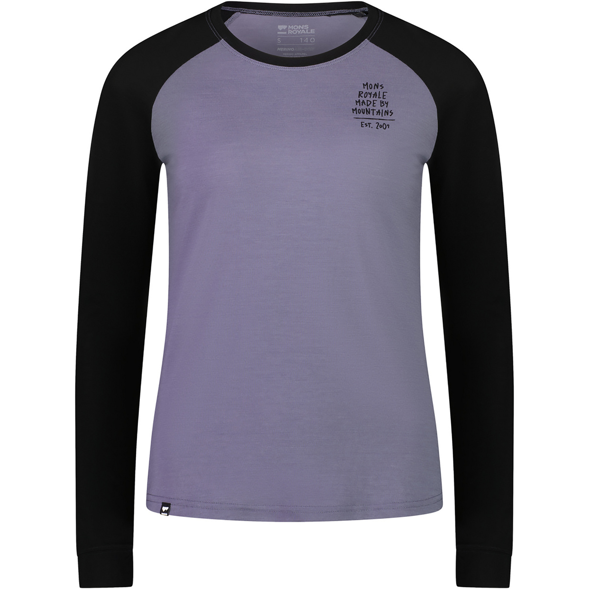 Mons Royale Damen Icon Raglan Longsleeve von Mons Royale