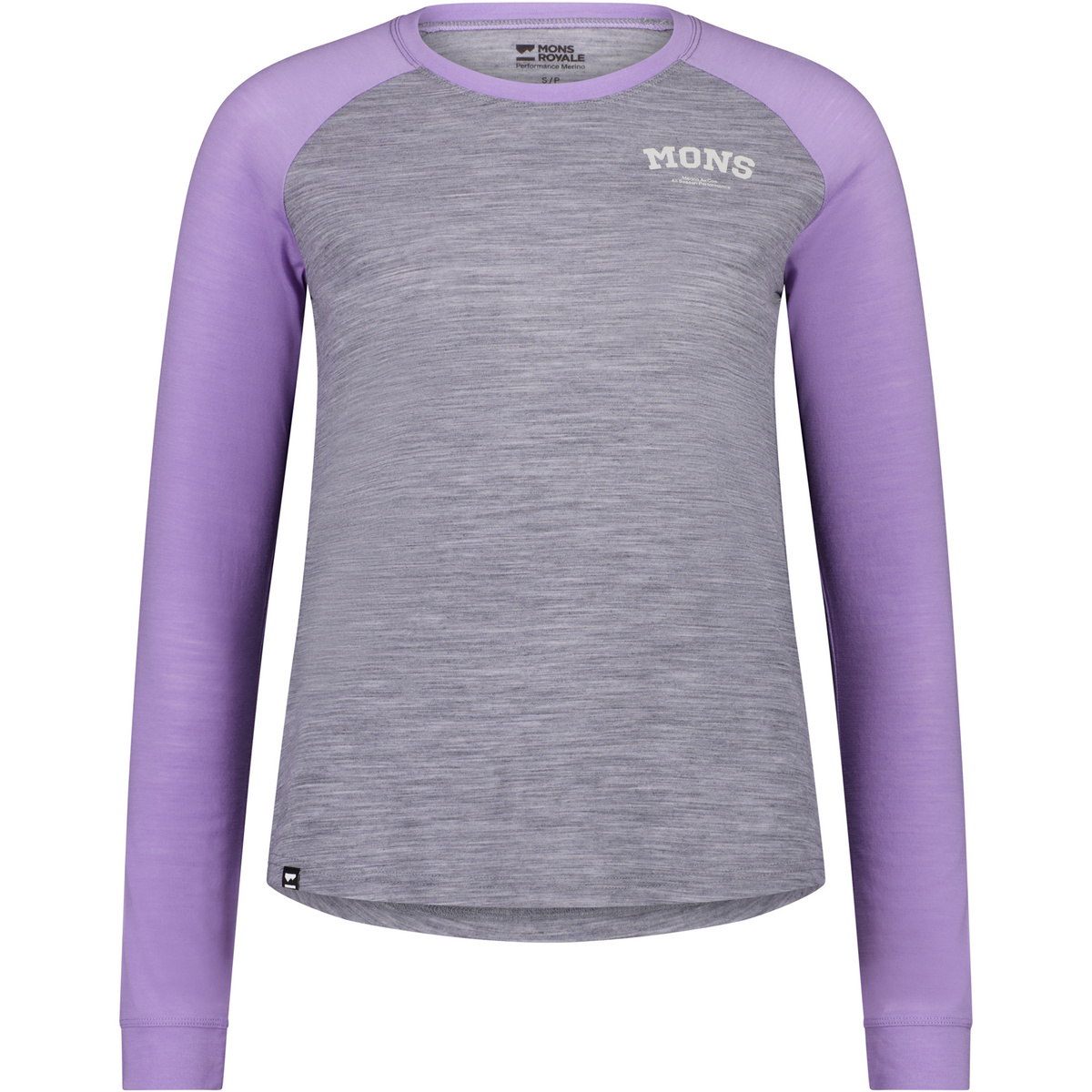 Mons Royale Damen Icon Raglan Longsleeve Mons Royale Damen Icon Raglan Longsleeve von Mons Royale