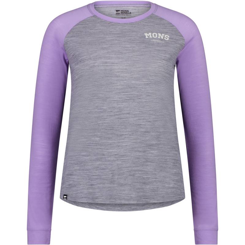 Mons Royale Damen Icon Raglan Longsleeve von Mons Royale