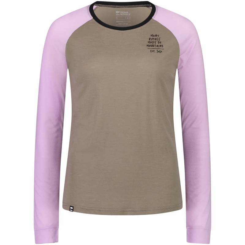 Mons Royale Damen Icon Raglan Longsleeve von Mons Royale