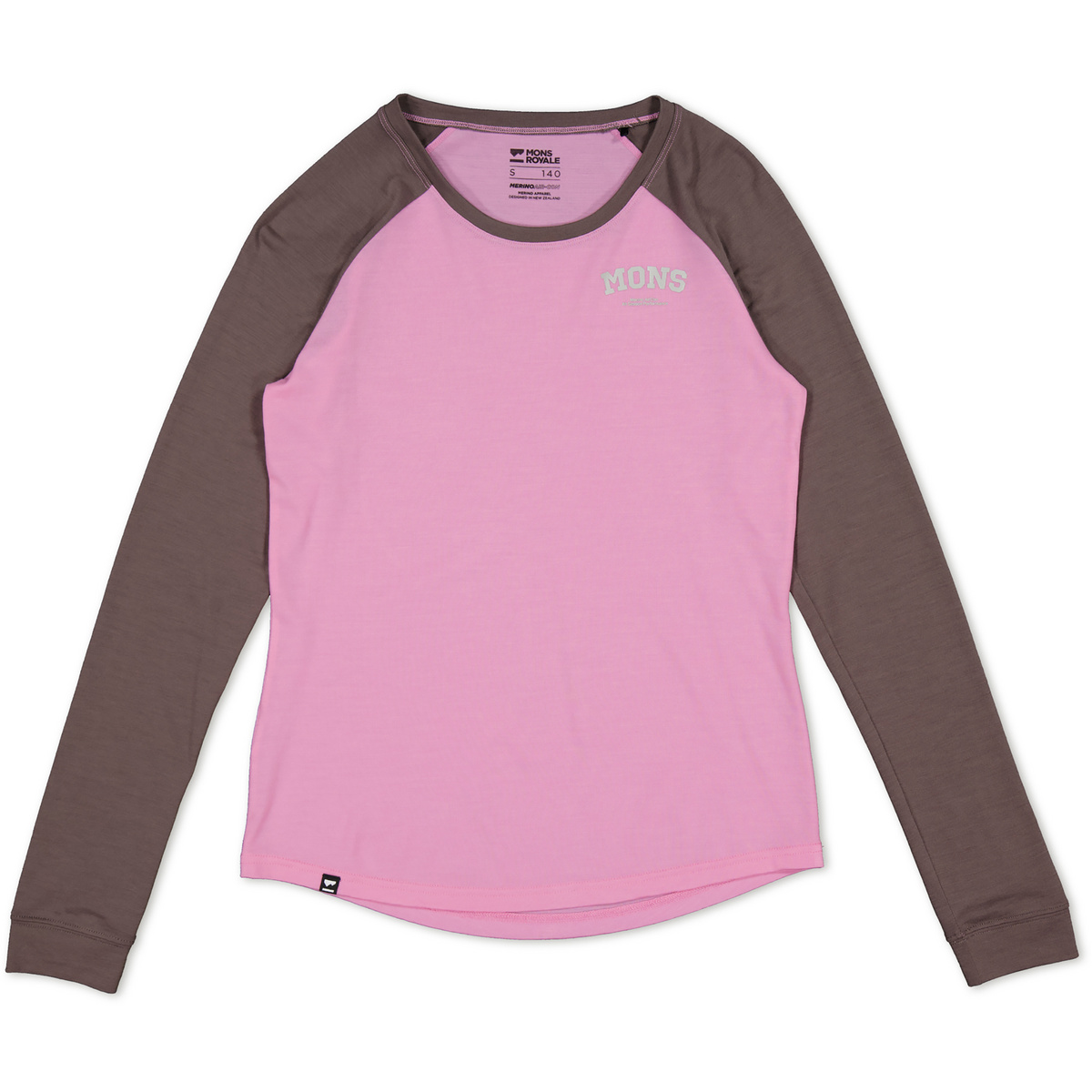 Mons Royale Damen Icon Raglan Longsleeve Mons Royale Damen Icon Raglan Longsleeve von Mons Royale