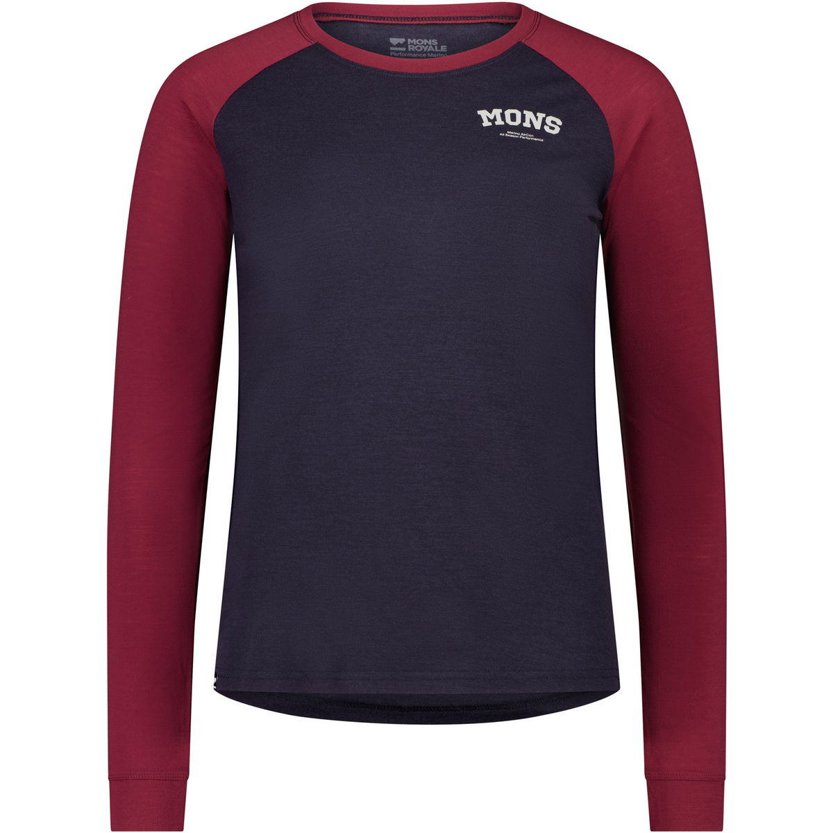 Mons Royale Damen Icon Raglan Longsleeve von Mons Royale