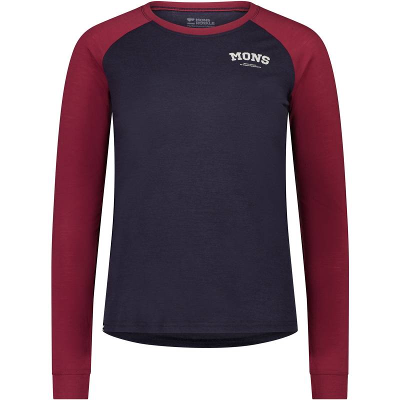 Mons Royale Damen Icon Raglan Longsleeve von Mons Royale