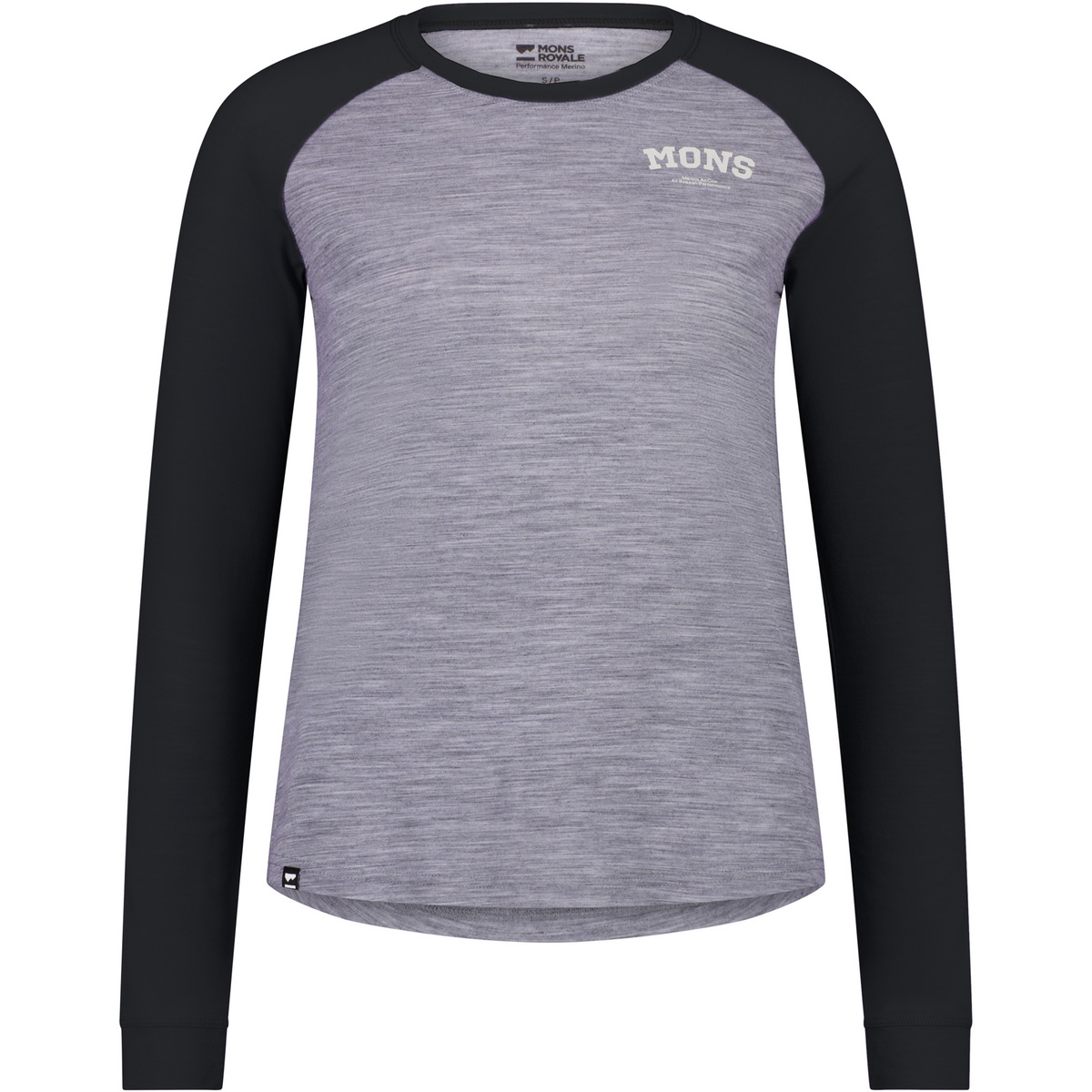 Mons Royale Damen Icon Raglan Longsleeve Mons Royale Damen Icon Raglan Longsleeve von Mons Royale