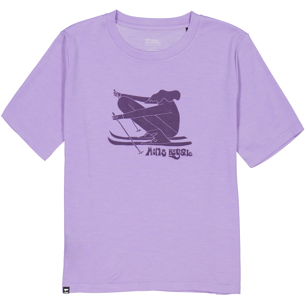 Mons Royale Damen Icon Relaxed T-Shirt Mons Royale Damen Icon Relaxed T-Shirt von Mons Royale