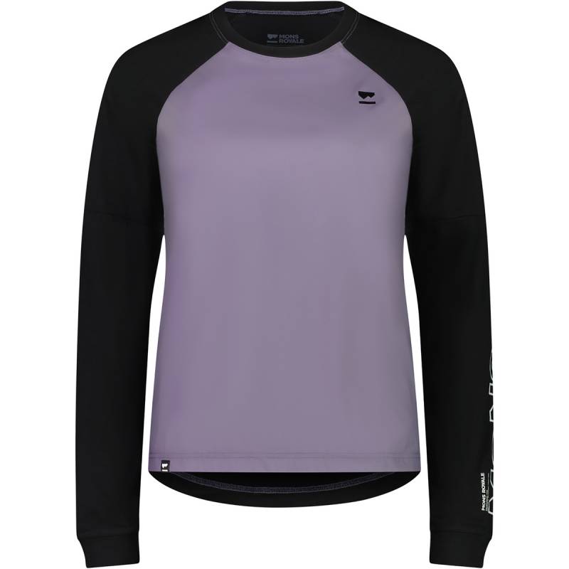 Mons Royale Damen Tarn Merino Shift Wind Longsleeve von Mons Royale