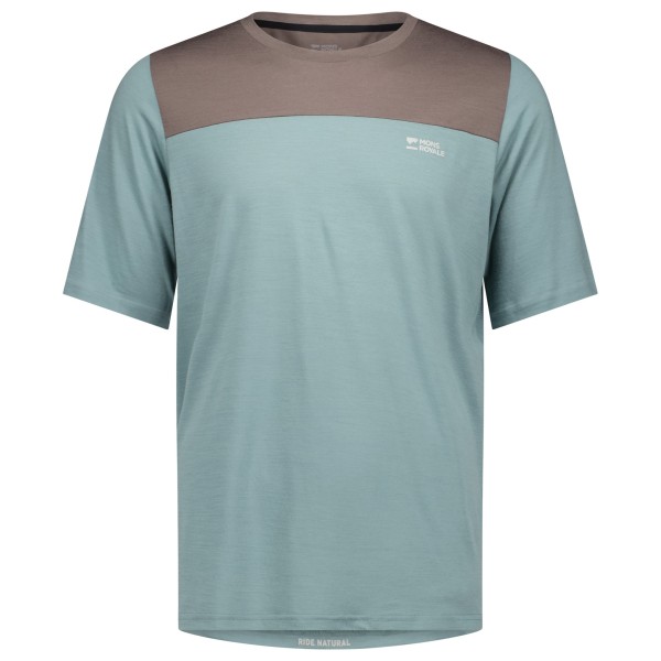 Mons Royale - Diversion Merino Bike Jersey S/S - Velotrikot Gr L türkis von Mons Royale
