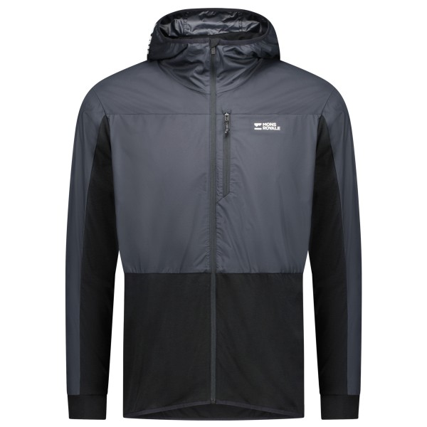 Mons Royale - Diversion Merino Wind Jacket - Velojacke Gr L schwarz/blau von Mons Royale