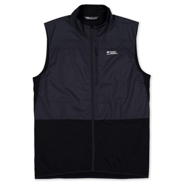 Mons Royale - Diversion Merino Wind Vest - Velogilet Gr L schwarz/blau Mons Royale - Diversion Merino Wind Vest - Velogilet Gr L schwarz/blau von Mons Royale