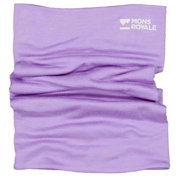 Mons Royale - Double Up Neckwarmer - Schlauchschal Gr One Size lila von Mons Royale