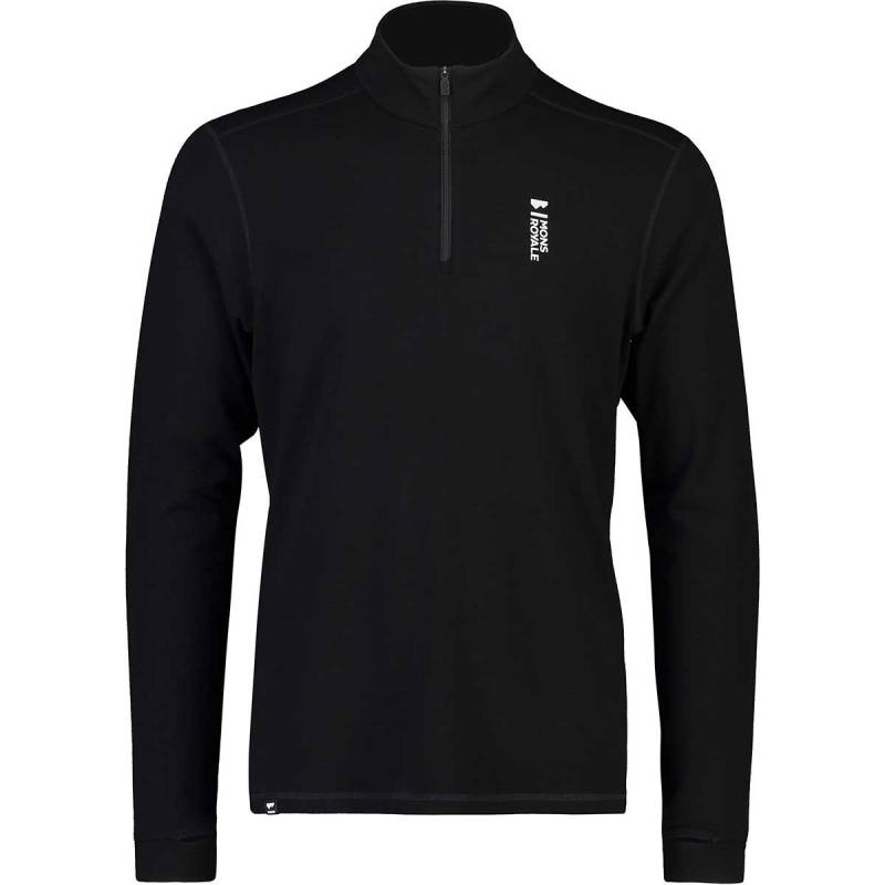 Mons Royale Herren Cascade Flex 200 1/4 Zip Longsleeve von Mons Royale