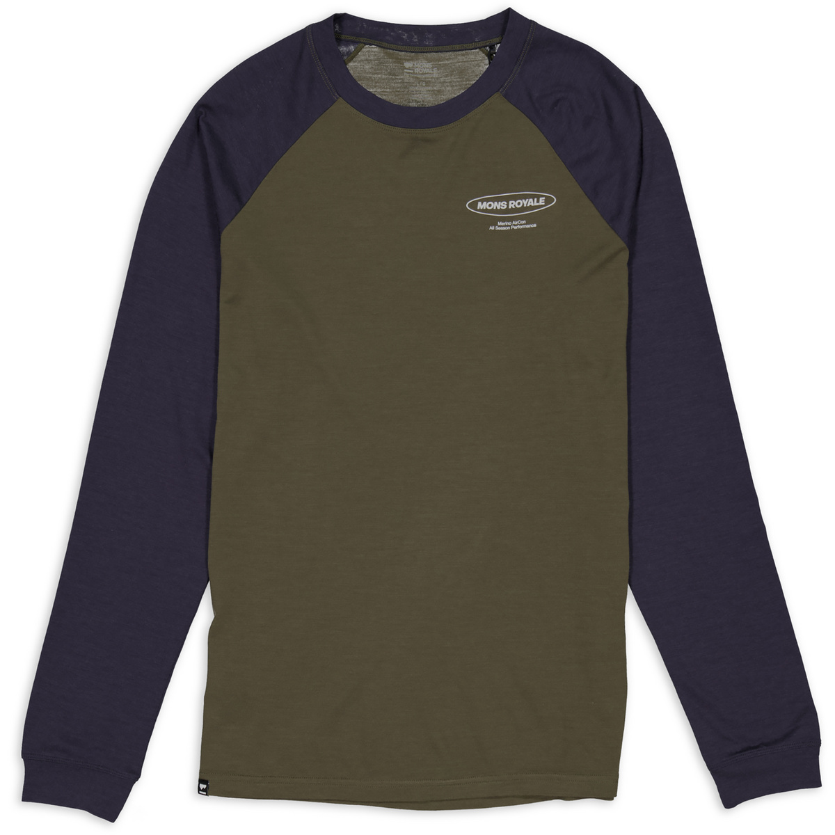 Mons Royale Herren Icon Air-Con Raglan Longsleeve Mons Royale Herren Icon Air-Con Raglan Longsleeve von Mons Royale