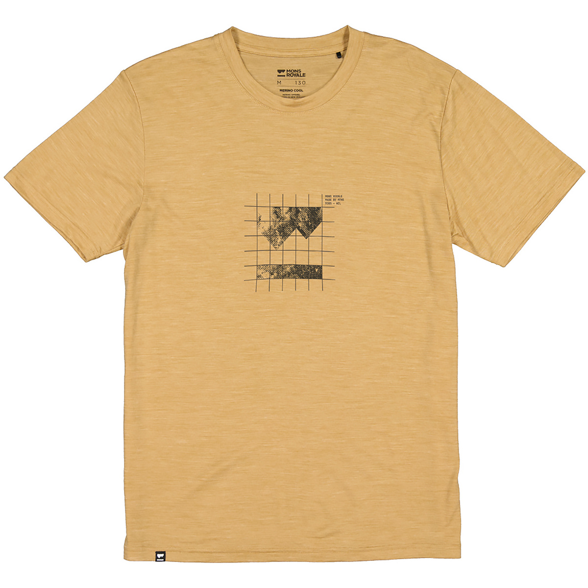 Mons Royale Herren Zephyr Merino Cool T-Shirt Mons Royale Herren Zephyr Merino Cool T-Shirt von Mons Royale