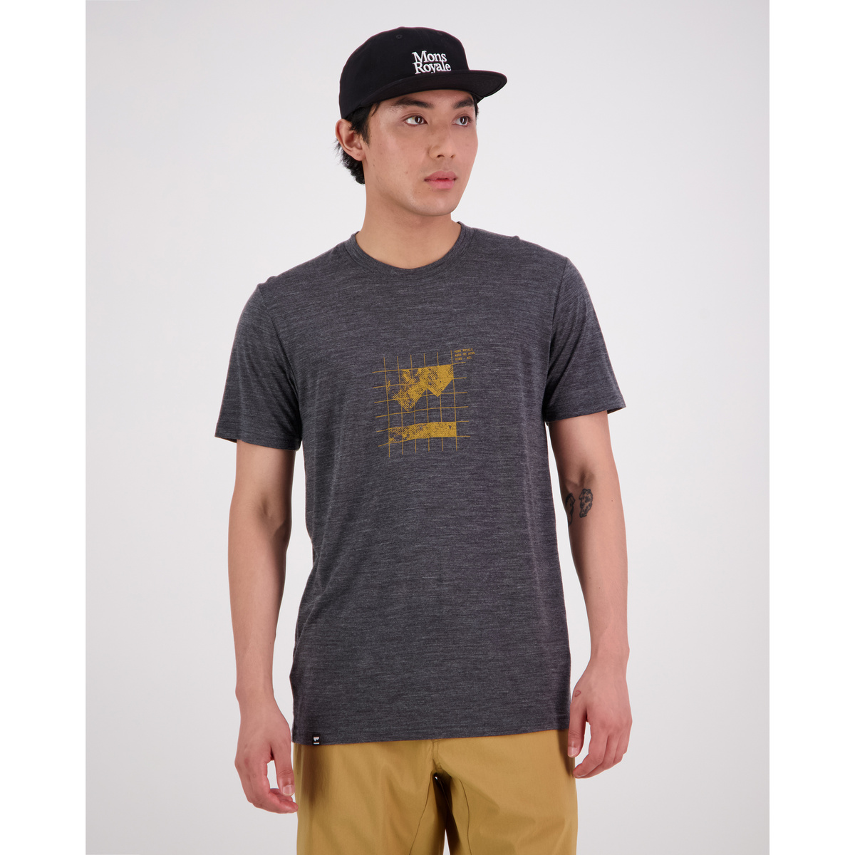 Mons Royale Herren Zephyr Merino Cool T-Shirt Mons Royale Herren Zephyr Merino Cool T-Shirt von Mons Royale
