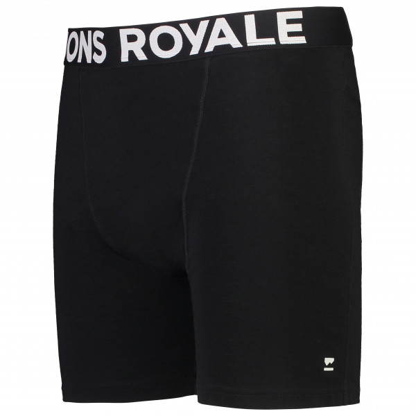 Mons Royale - Hold 'em Boxer - Merinounterwäsche Gr M schwarz von Mons Royale