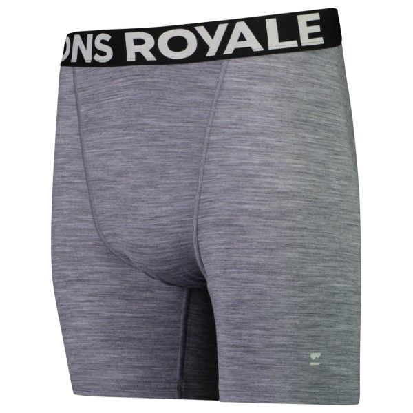 Mons Royale - Hold 'em Boxer - Merinounterwäsche Gr XL grau von Mons Royale