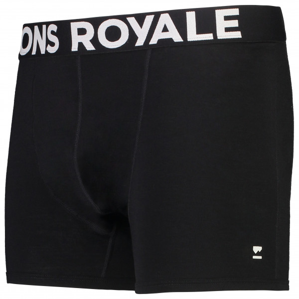 Mons Royale - Hold 'em Shorty Boxer - Merinounterwäsche Gr L schwarz von Mons Royale