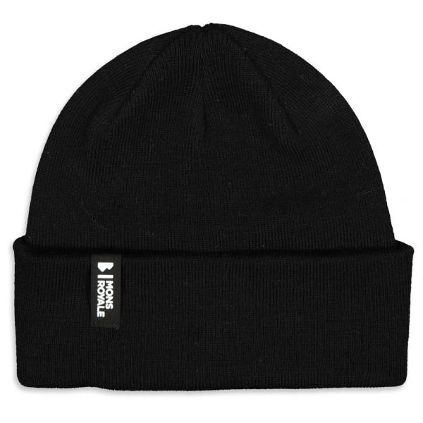 Mons Royale - McCloud Merino Beanie - Mütze Gr One Size schwarz von Mons Royale