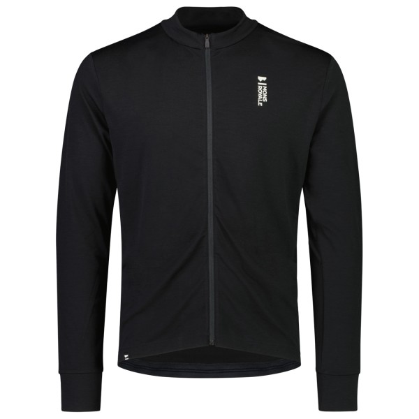 Mons Royale - Roam Cargo Merino Shift Full Zip L/S - Velotrikot Gr M;S;XL schwarz von Mons Royale