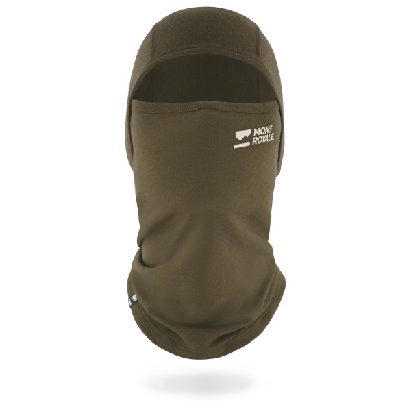 Mons Royale - Santa Rosa Merino Flex 200 Balaclava - Sturmhaube Gr L/XL braun von Mons Royale