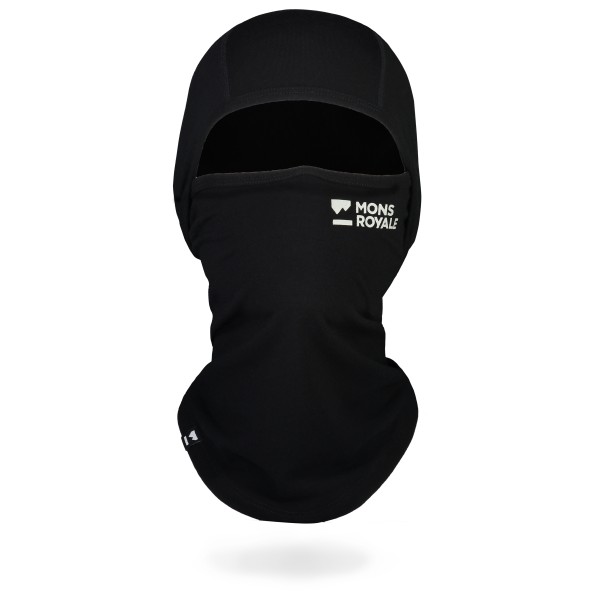 Mons Royale - Santa Rosa Merino Flex 200 Balaclava - Sturmhaube Gr L/XL schwarz von Mons Royale