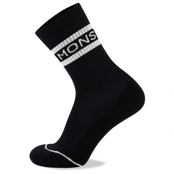 Mons Royale - Signature Crew Sock - Velosocken Gr L - EU: 42-44 schwarz von Mons Royale