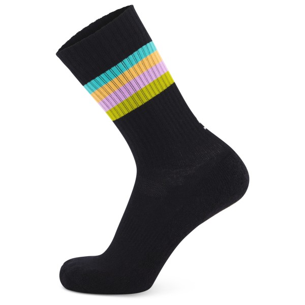 Mons Royale - Signature Crew Sock - Velosocken Gr M - EU: 39-41 schwarz von Mons Royale