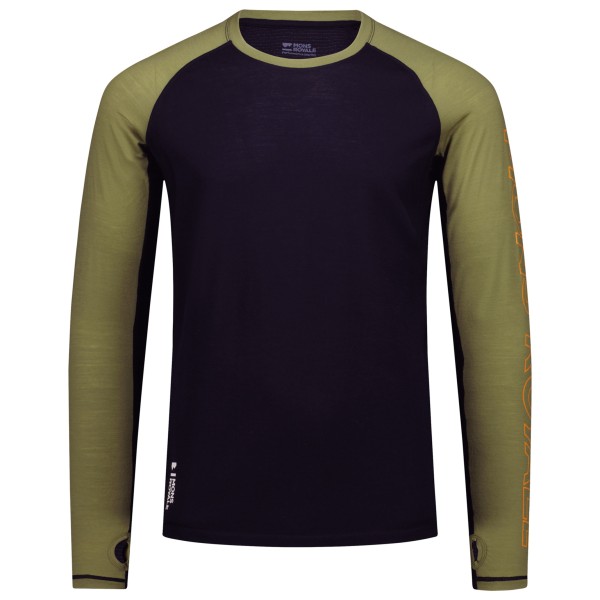 Mons Royale - Temple Tech L/S - Merinounterwäsche Gr M blau Mons Royale - Temple Tech L/S - Merinounterwäsche Gr M blau von Mons Royale