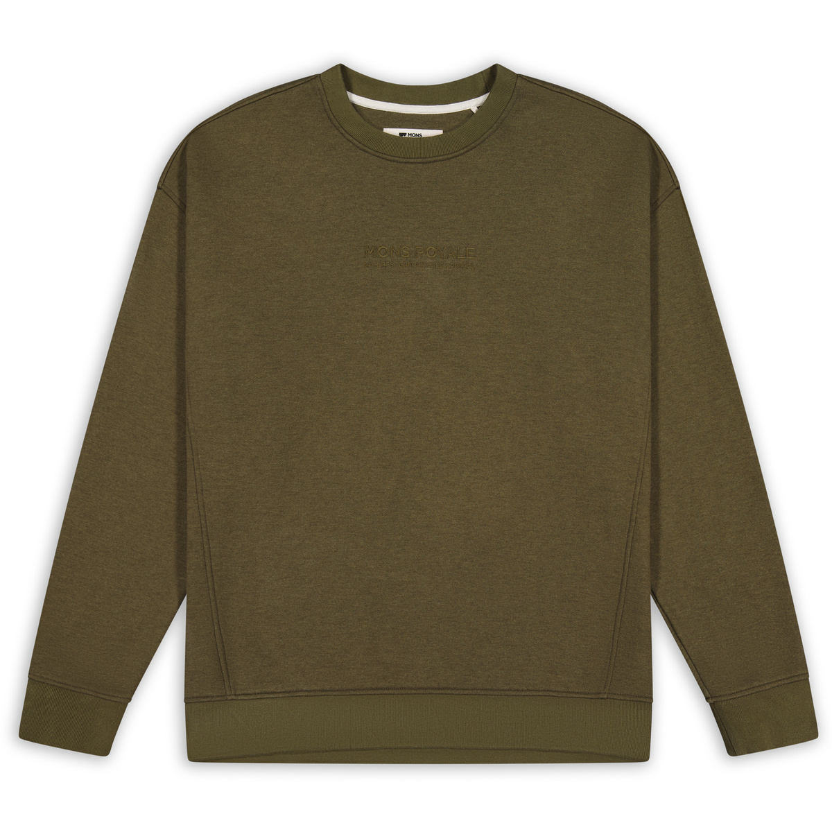 Mons Royale Verdant Cotton Crew Pullover von Mons Royale