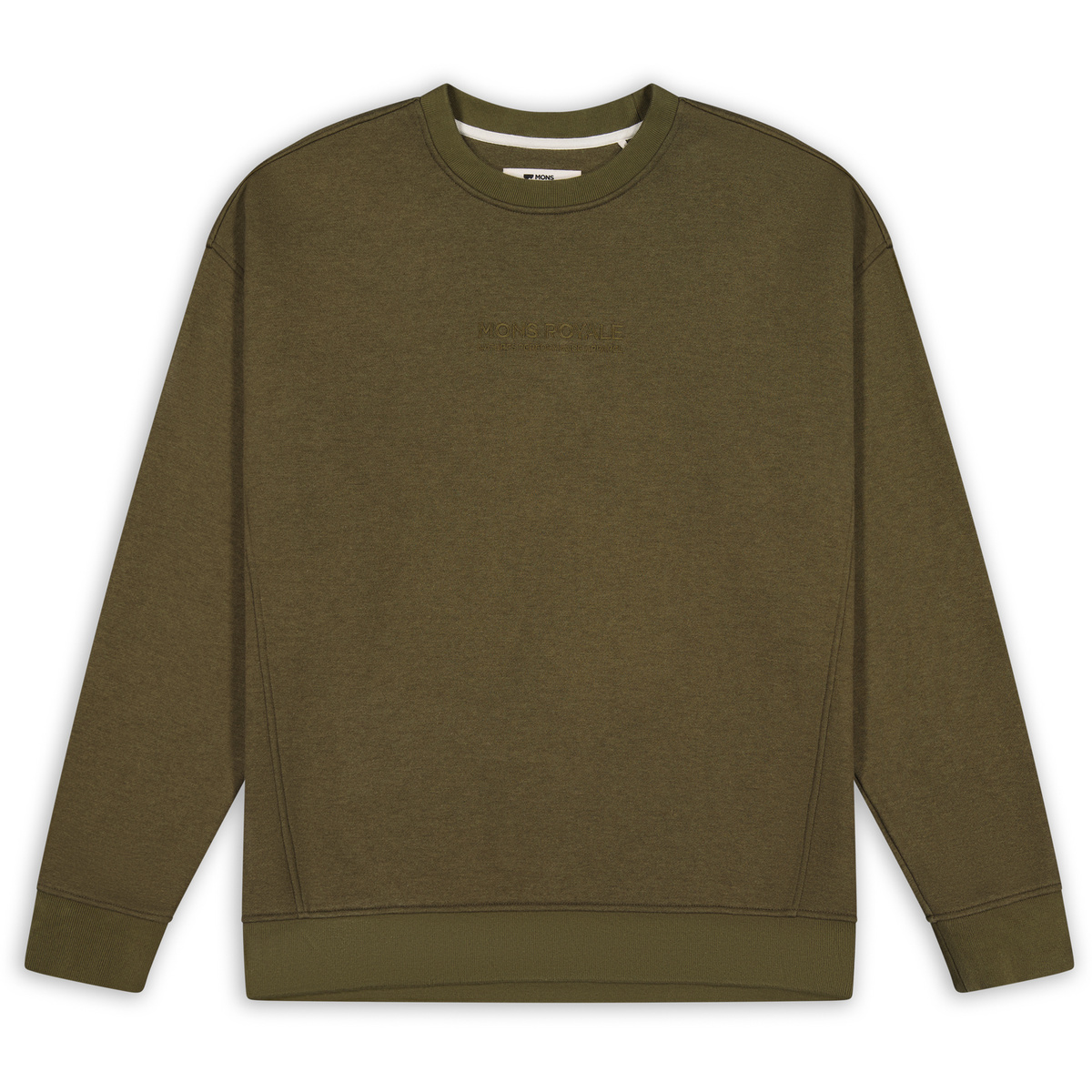 Mons Royale Verdant Cotton Crew Pullover Mons Royale Verdant Cotton Crew Pullover von Mons Royale