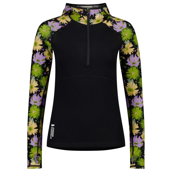 Mons Royale - Women's Bella Tech Hood - Merinounterwäsche Gr L;S;XL schwarz Mons Royale - Women's Bella Tech Hood - Merinounterwäsche Gr L;S;XL schwarz von Mons Royale