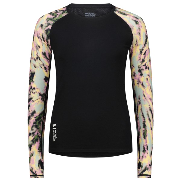 Mons Royale - Women's Bella Tech L/S - Merinounterwäsche Gr L schwarz von Mons Royale