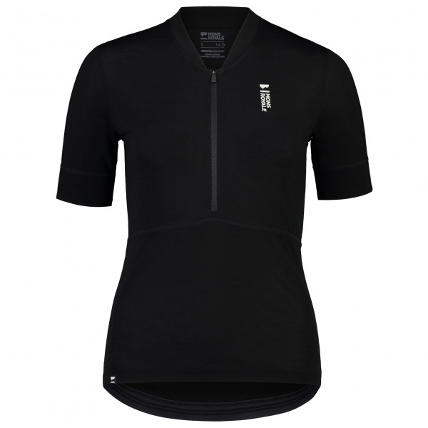 Mons Royale - Women's Cadence Half Zip - Velotrikot Gr M schwarz von Mons Royale