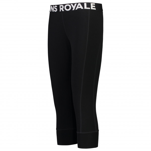 Mons Royale - Women's Cascade Merino Flex 200 3/4 Legging - Merinounterwäsche Gr M schwarz von Mons Royale