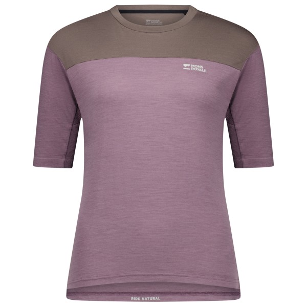 Mons Royale - Women's Diversion Merino Bike Jersey S/S - Velotrikot Gr S rosa Mons Royale - Women's Diversion Merino Bike Jersey S/S - Velotrikot Gr S rosa von Mons Royale